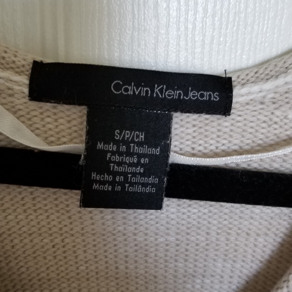 Calvin Klein Jean Hi Low Tunic - Picture 6 of 8